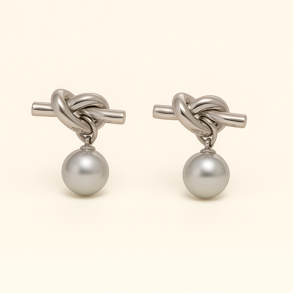 Pearl Drops Earings by Furniffy™