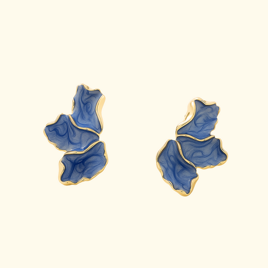 Maple Leaf Flower Earrings Presented by Furniffy™