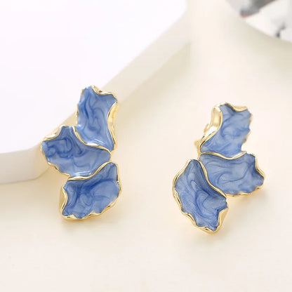 Maple Leaf Flower Earrings Presented by Furniffy™