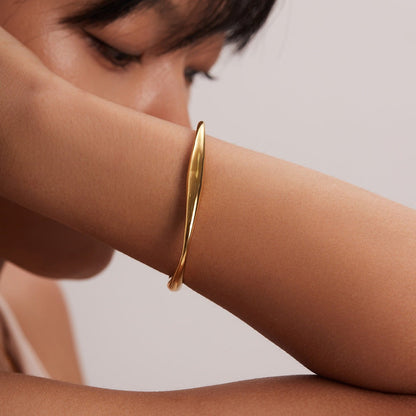 18K Gold-Plated Branch Bracelet by Furniffy™