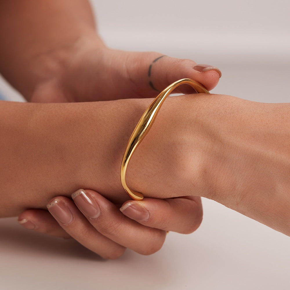 18K Gold-Plated Branch Bracelet by Furniffy™